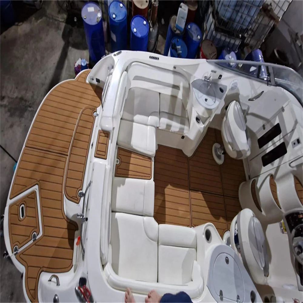 2005 Stingray 250 CR Swim Platform Cockpit Pad Boat EVA Foam Teak Deck Floor Mat