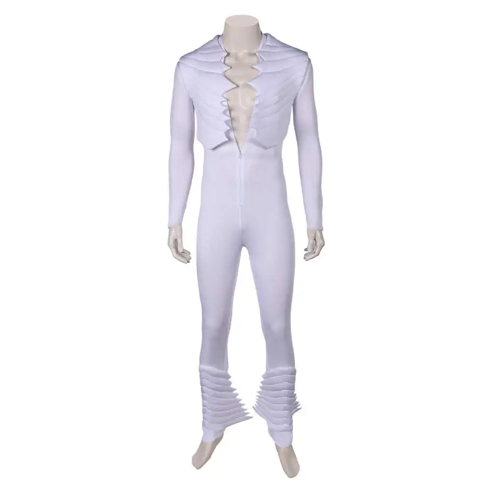 Freddy Cosplay Mercury Costume Rock Band Fantasy Adult Men tuta gilet abiti Halloween Carnival Party Suit