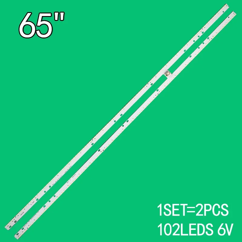 

LED Backlight Strip for 65UH950V LC650EQF-YJF1 6916L-2469A 6916L-2470A 65" V16 AS2 2469 2470 REV04 2 R L-TYPE