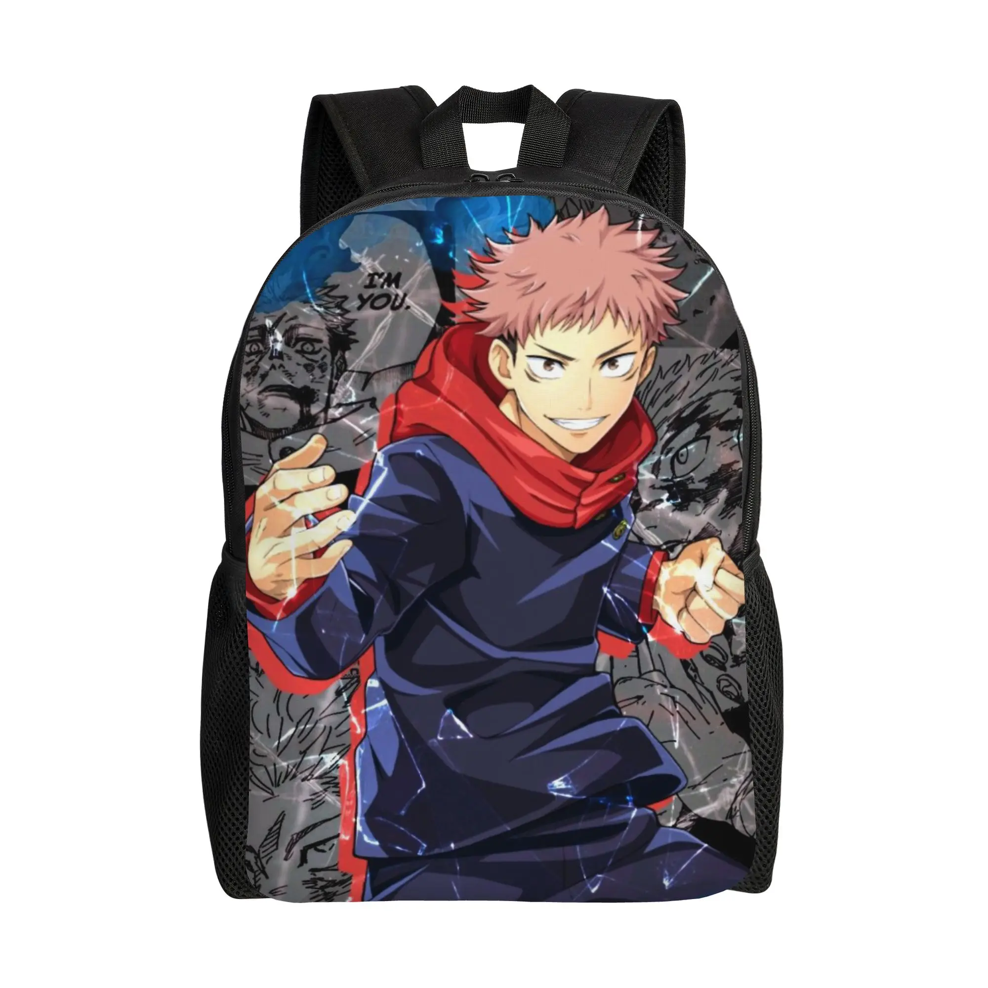 Jujutsu Kaisen Backpack Back to school season Yuji Itadori (8)  Multi-Function Backpack