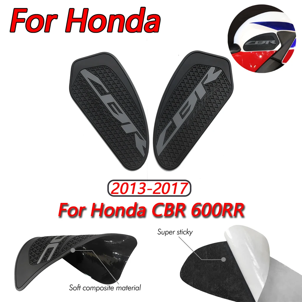 

For Honda CBR 600RR 2013-2017 Motorcycle Accessories Side Fuel Tank Pad Protective Knee Grip Sticker