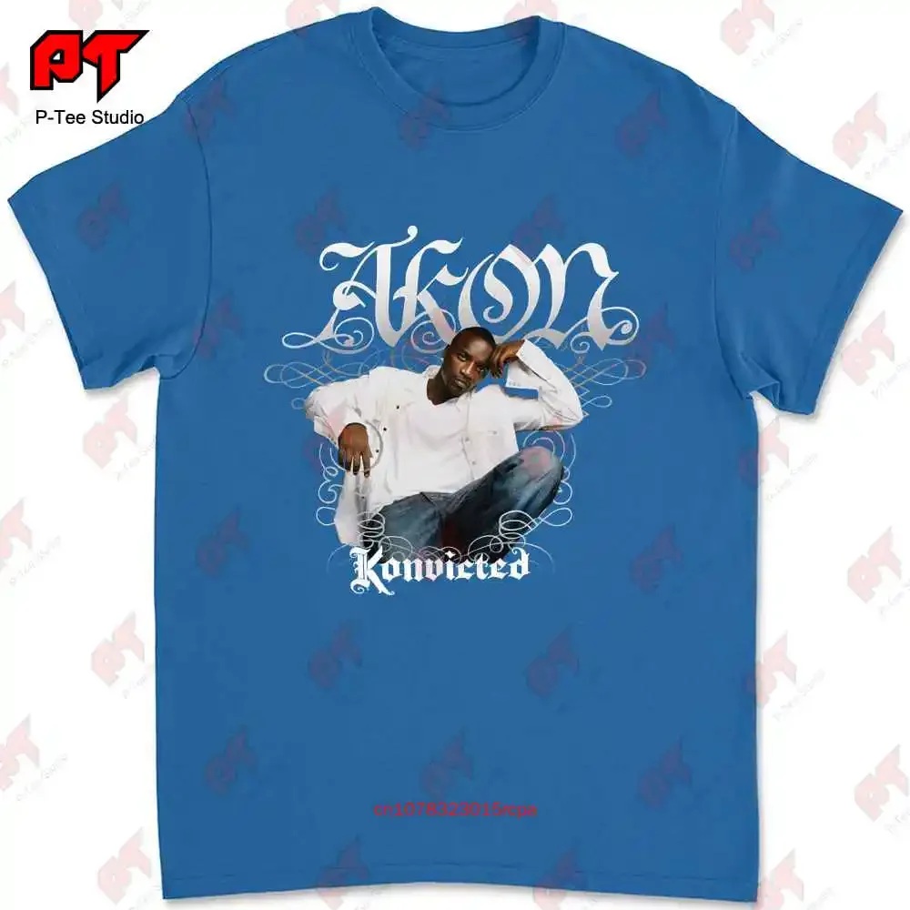 تي شيرت Akon Konvicted Tour Rap Y2K CAQP