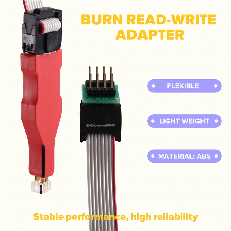 

Чип USON8 4X3, линия зонда QFN8 WSON8, адаптер для свободного записи/записи, восстановление данных на жесткий диск
