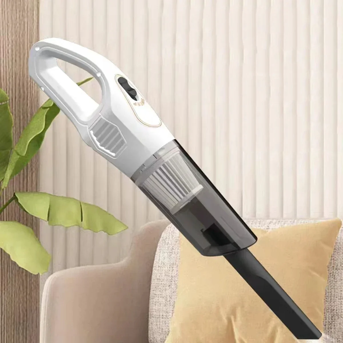 1PC-wireless suction and sweeping integrated household vacuum cleaner, high suction power, small handheld, silent and high,power