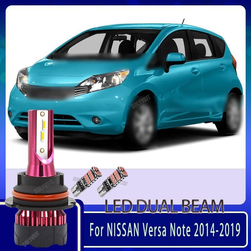 

Upgrade with Our Simple Installation Process LED 9007/HB5 Dual High Low Beam For NISSAN Versa Note 2014 2015 2016 2017 2018 2019