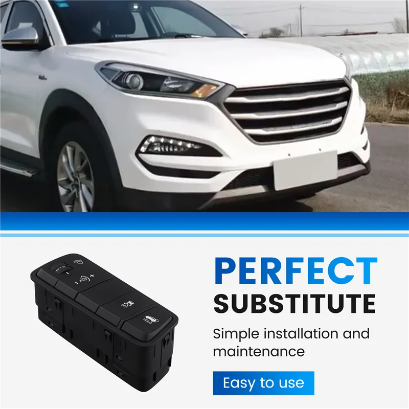 

93710-F8400TRY Headlight Height Adjustment/Electric Tail Gate Switch For Hyundai Tucson 2015-2018