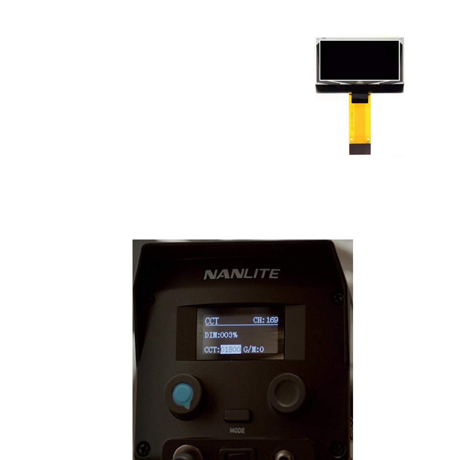 New Original Display for Nanlite Forza 60C Repair