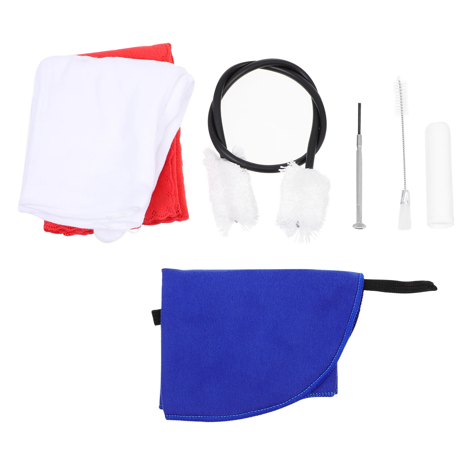 

Cleaning and Maintenance Kit Instrument Brush Orchestra Supply Multifuntional Saxophone Cloth Flute