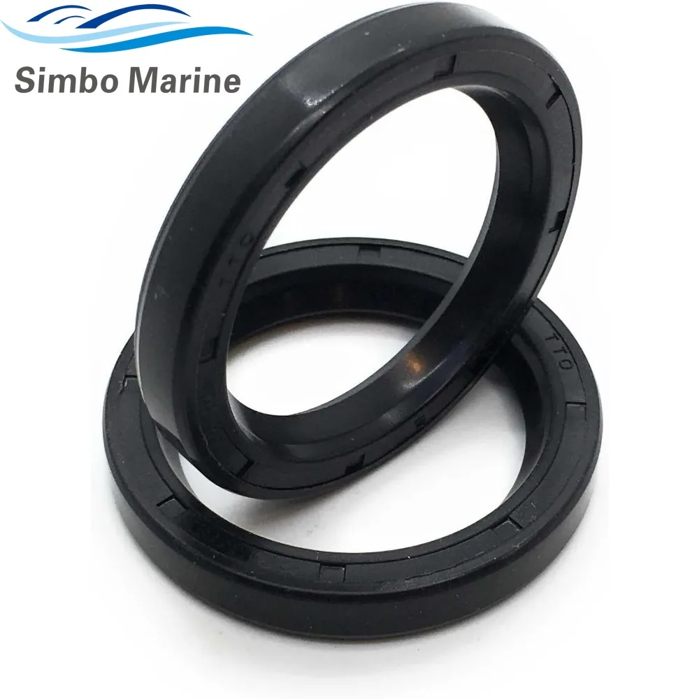 2pc Oil Seal Compatible with Mercury Marine Fits Many Models Replaces 26-888483 26-8M0204700 Sierra 18-0560 18-0564 image 2
