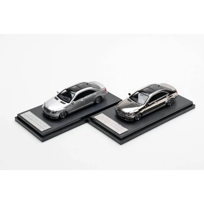 

Авто Деко 1:64 S-класса S600L, низкопрофильная имитация статического сплава, модель автомобиля, праздничная подарочная игрушка для мальчиков, украшение для коллекции для взрослых.