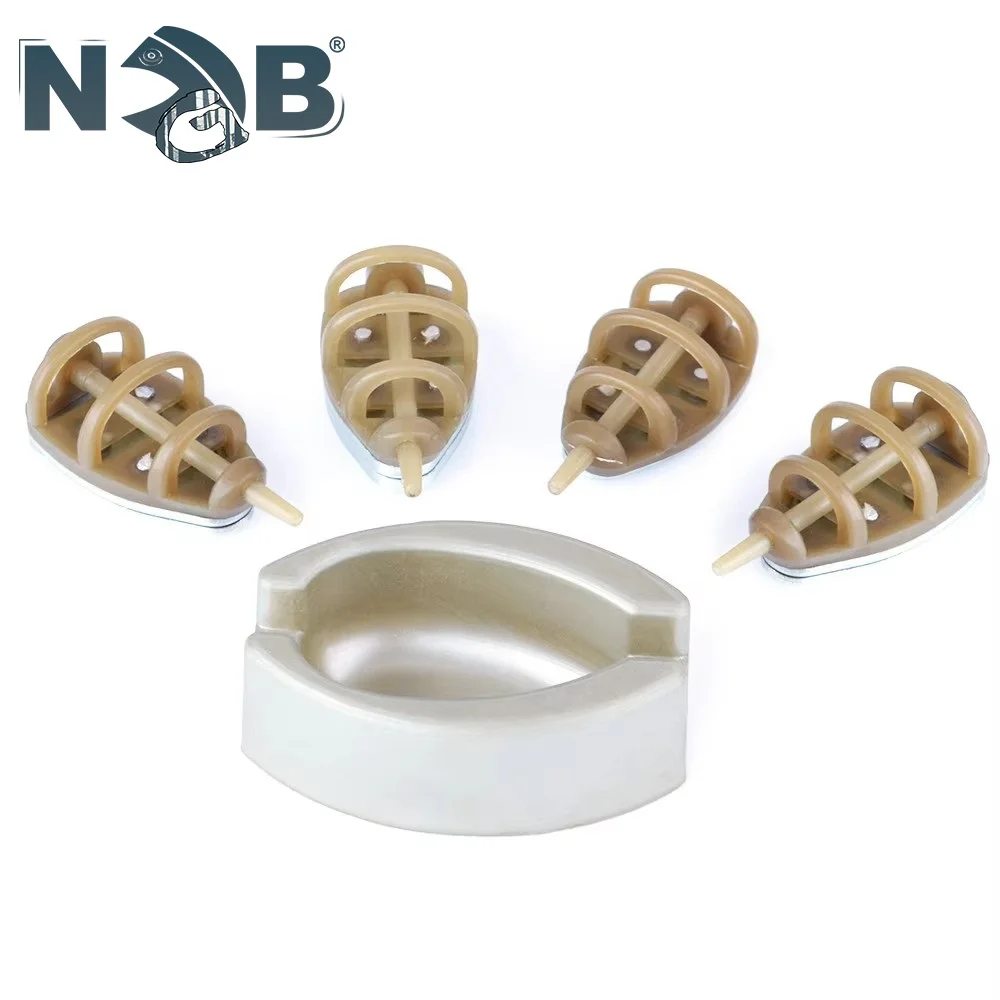 NGB 4 個 15G-45G プラン B 35G-65G フィーダー餌ケージ鯉釣りアクセサリー釣りルアー鯉フィーダー用