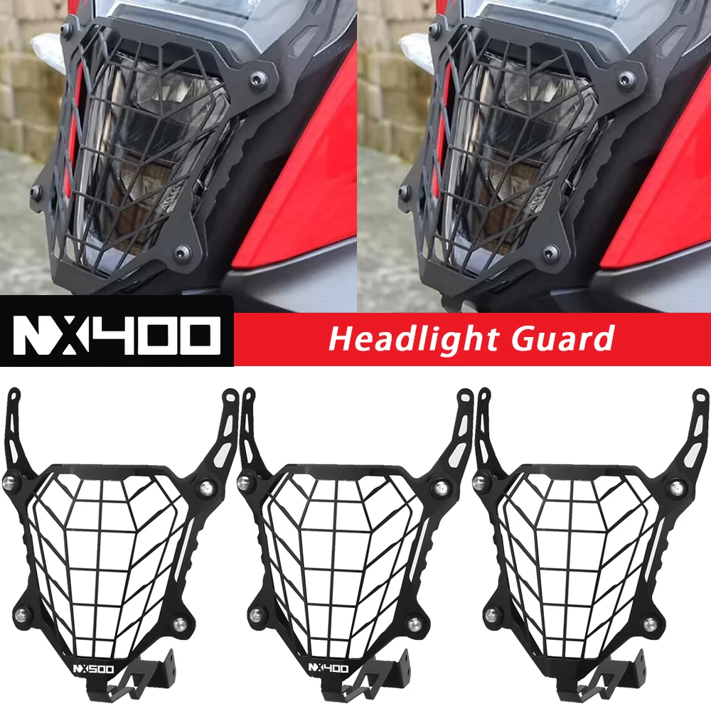 

Light Front Headlight Protector Guard Lense Cover Motorcycle FOR HONDA NX500 NX400 NX 500 NX nx 400 2023 2024 2025 Accessories