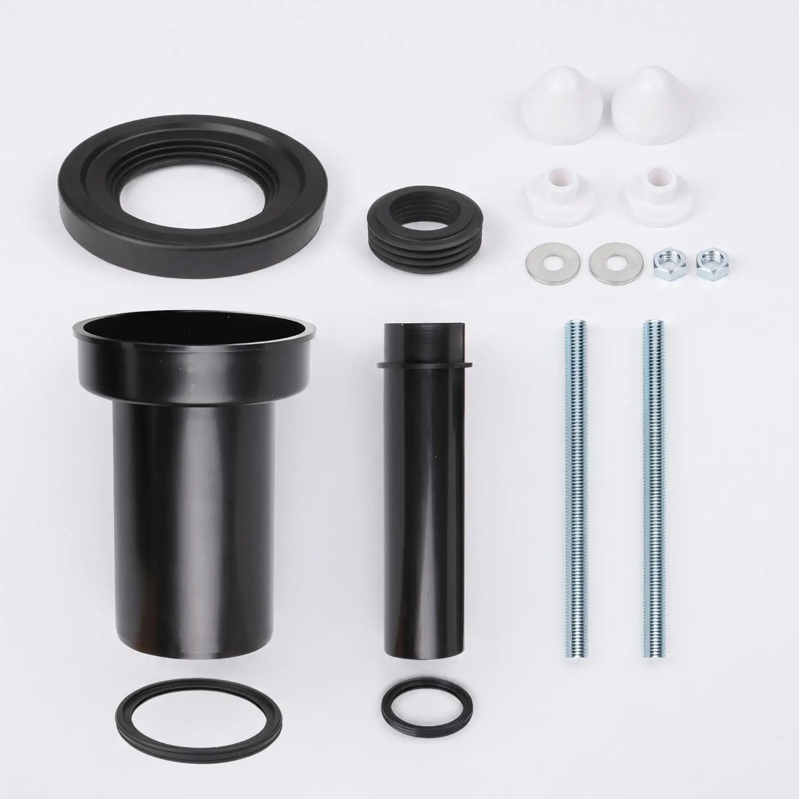 Replacement Toilet Flush Seal Ring for Wall Hung Concealed Cistern Toilet Bowl Pipe Connector with Rubber Gasket