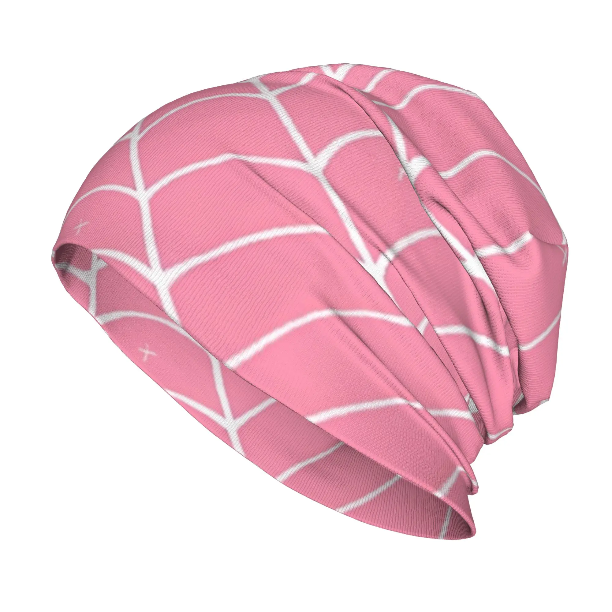 Bonnet Hats Pink Heart Men Women's Thin Hat Spider Web Autumn Spring Cap Design Skullies Beanies Caps