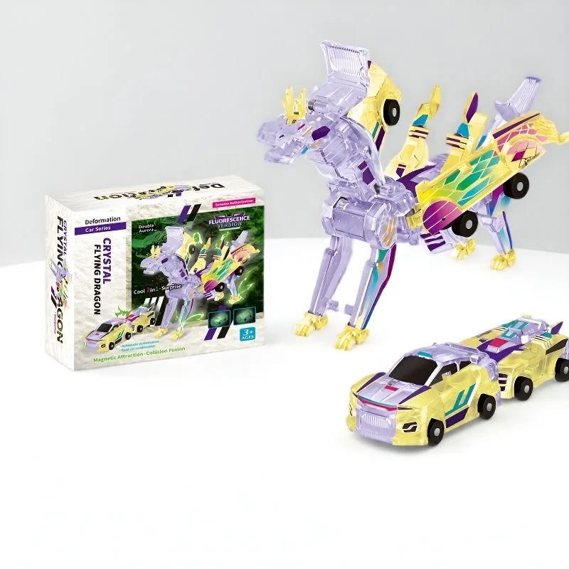 Unicorn Transformer 2-in-1 - Magnetic DIY Transforming Toy 6