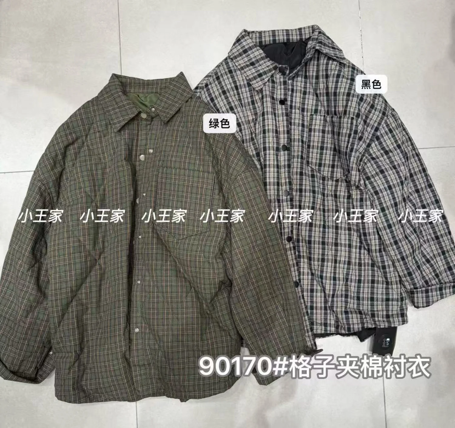 SuperAen 秋冬韓国風ルーズオーバーサイズカジュアルヴィンテージチェック柄コットン非対称長袖シャツ