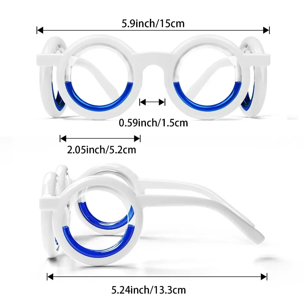 Anti Dizziness Glasses For Travel Portable Natural Nausea Relief Black Motion Sickness Glasses Stylish Frame For Car Plane Boat view 6