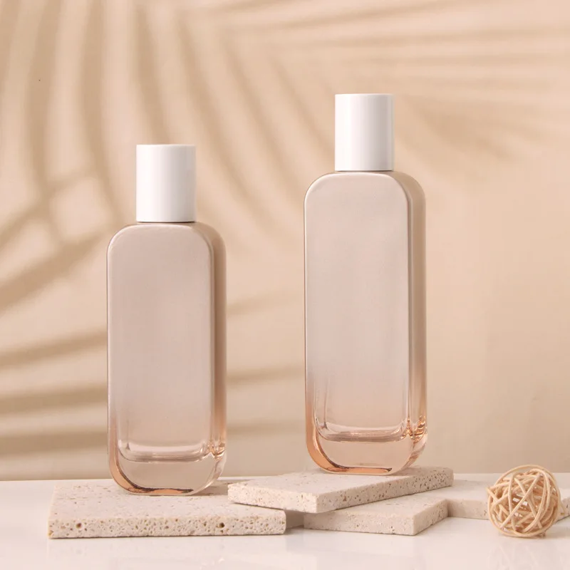 6 Stück Glas-Lotionflaschen, nachfüllbare Lotion-Creme-Flaschen, Kosmetikflaschen in Reisegröße für Flüssigkeiten ‌ Nachfüllbarer Kosmetikbehälter – Detail 4