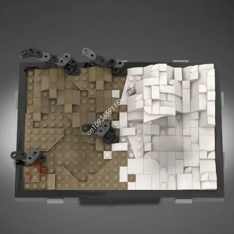 

Коллекция диорам «Победа и Смерть» MOC, 367 деталей, конструктор, игрушки, строительные блоки, рождественские подарки, идея для творчества, кирпичики для детей