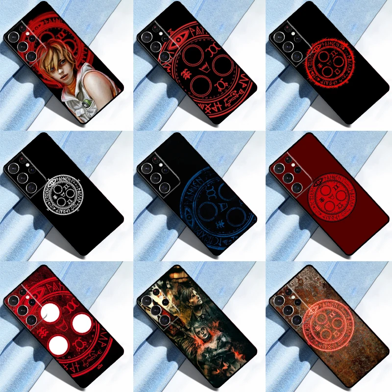 Halo of the Sun Silent Hill Case For Samsung Galaxy S23 S20 FE S21 S22 Ultra Note 20 S8 S9 S10 Note 10 Plus Back Cover