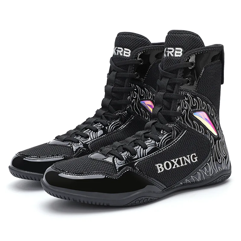 

Новые высокие боксерские кроссовки для мужчин, качественные классические тренировочные борцовские кроссовки, высококачественные женские спортивные кроссовки