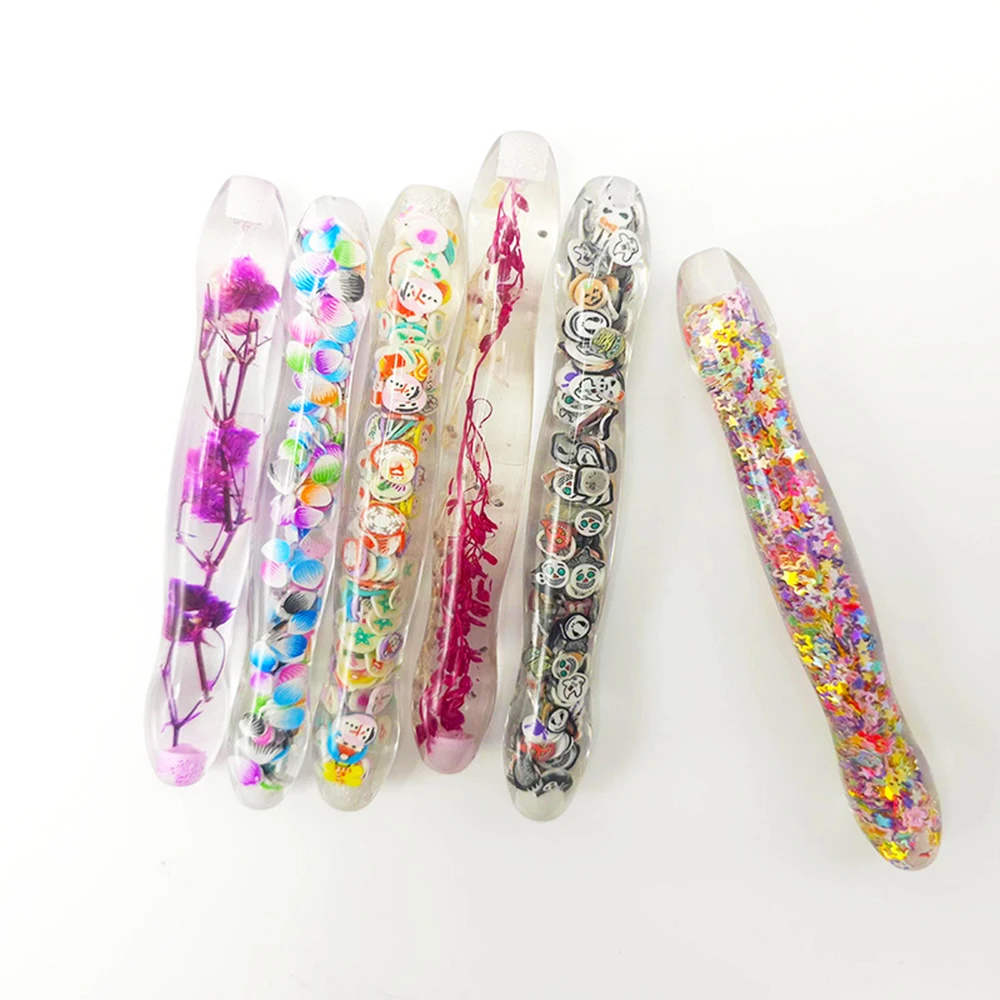 New Resin Diamond Painting Pen Halloween Cartoon Flower Point Drill Pen With Plastic Pen Heads Tray Glue Clay Set Tool Accessory