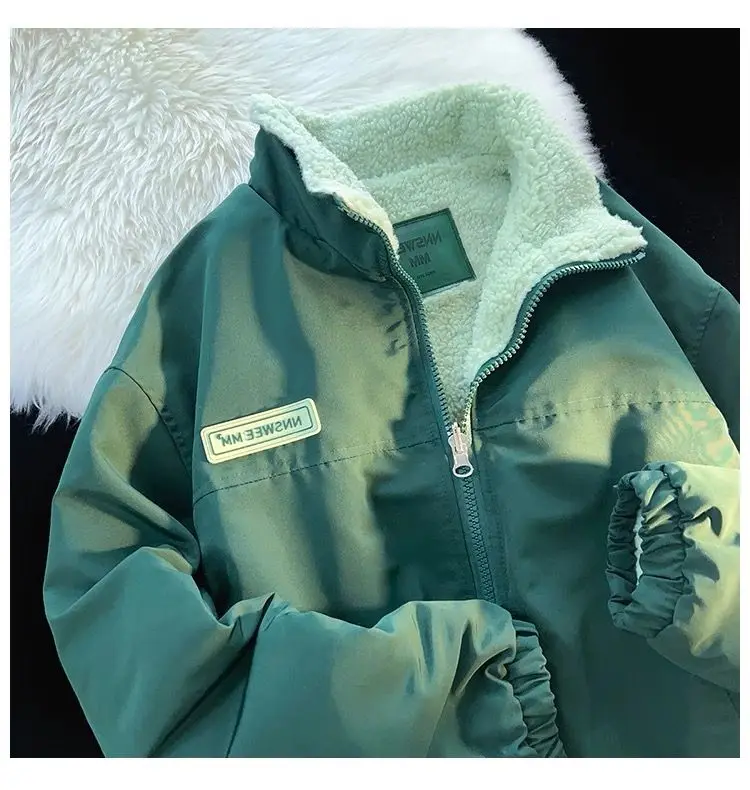 Veste en laine d'agneau pour femme, vêtements d'hiver, manches Dolman, dimension des articulations coniques, connexion étroite, mesure diminuée Ins