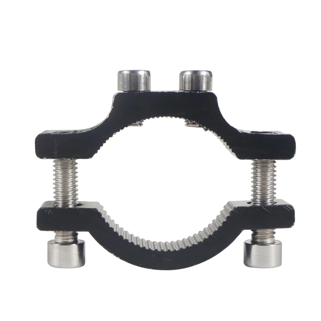 2Pcs Aluminium Fahrrad Motorrad Scheinwerfer Scheinwerfer Halterung Lenker Feste Klemme Halterung Clip M5 M6 Schraube Vorne LED Licht Halter