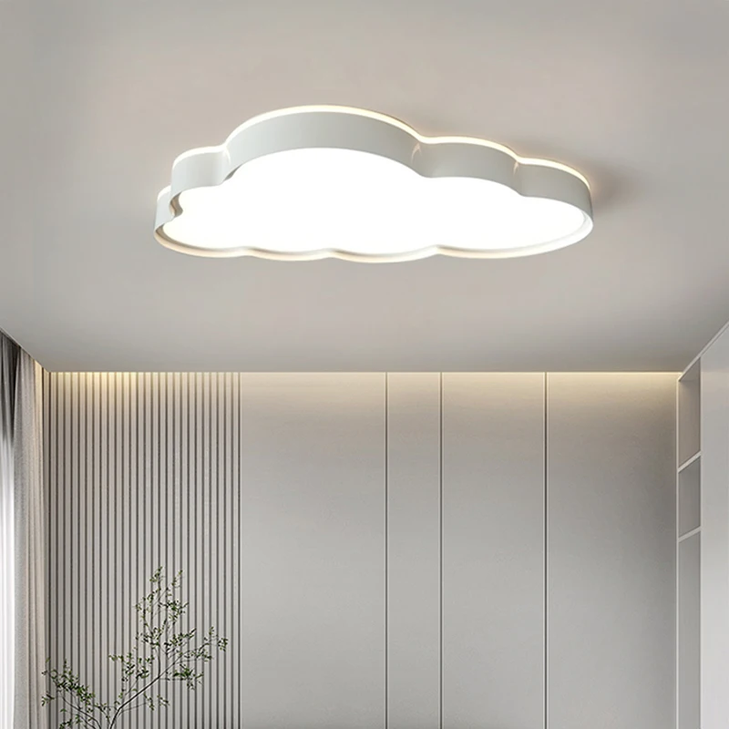 Imagem -06 - Led Cloud Shape Ceiling Chandelier Iluminação Interior Decoração de Casa Quarto de Criança Jantar Sala de Estudo