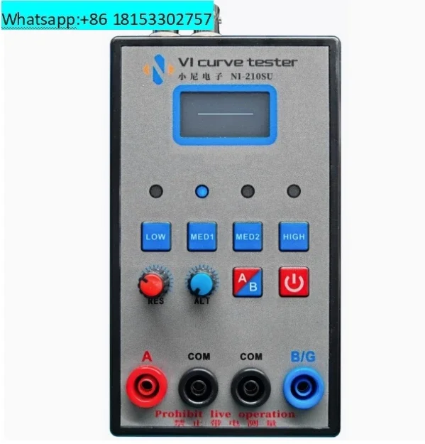 Handheld VI Curve Tester NI210SU Circuit Board Online Repair Tester Analog Signature Analyzer