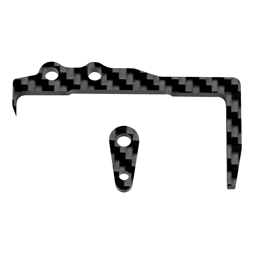 YEAHRUN Carbon Fiber Battery Holder Mount for Sakura Cero Ultra 1/10 RC Drift Car Upgrade Parts Accessories