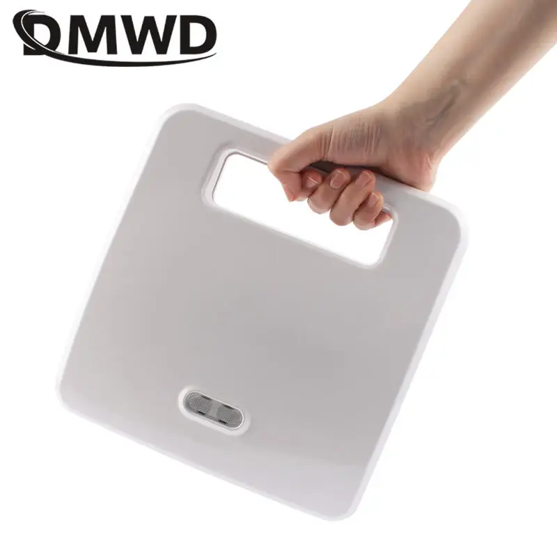 DMWD Mini Electric Sandwich Making machine Non-Stick Plates Panini Toaster Baking Multifunction Breakfast maker Egg waffle EU