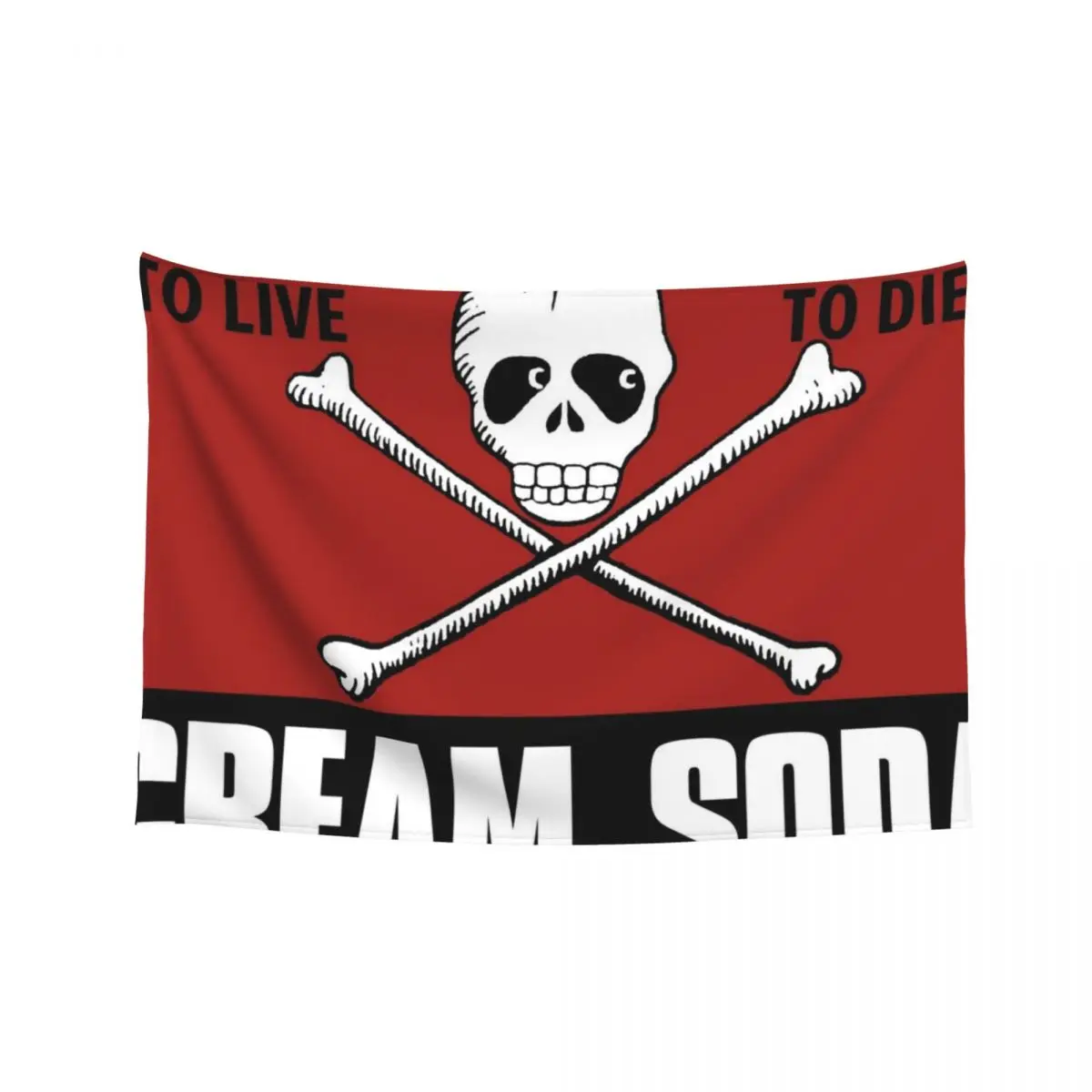 

Cream Soda Too Young To Live Too Fast To Die Japan Local Tapestry House Decor Carpet On The Wall Tapestry