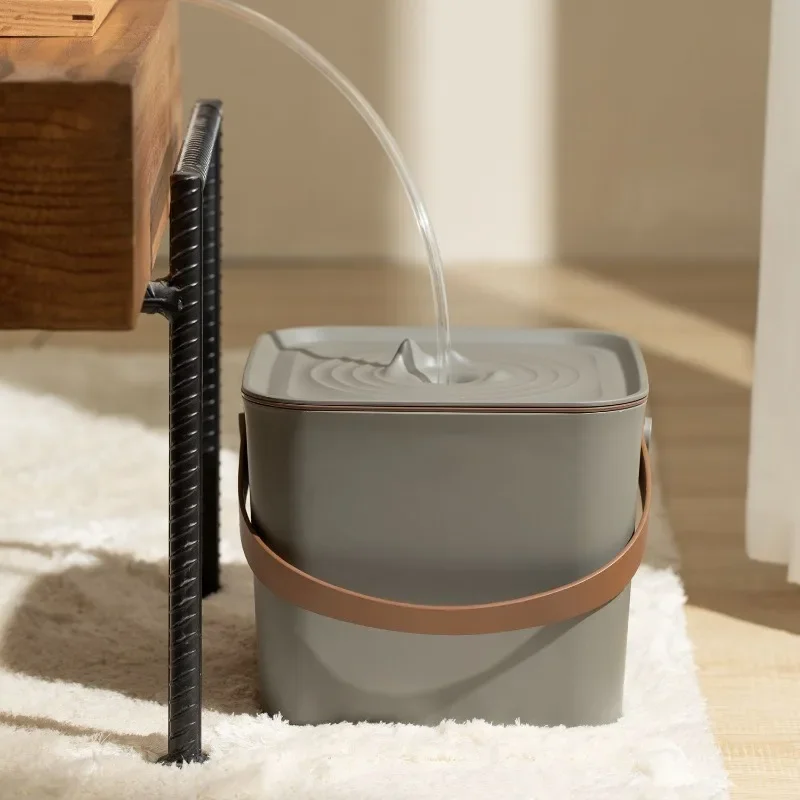 Tea Water Bucket Tea Set Accessories Office Dry Wet Separation Bucket Household Tea Table Drainage Filter Bucket