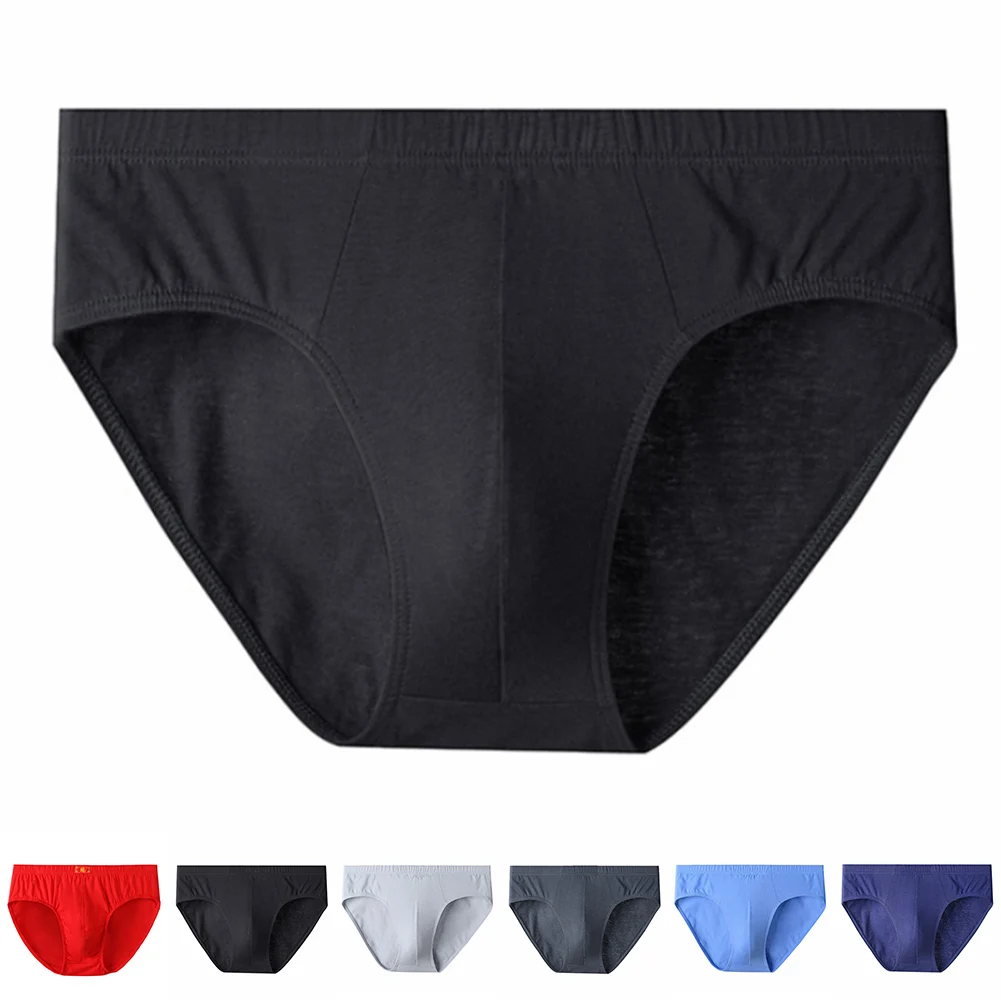 Everyday Wear Cotton Underwear Comfortable Stretch Brand New Condition Home And Sleep Use Medium Waist Underwear For Men