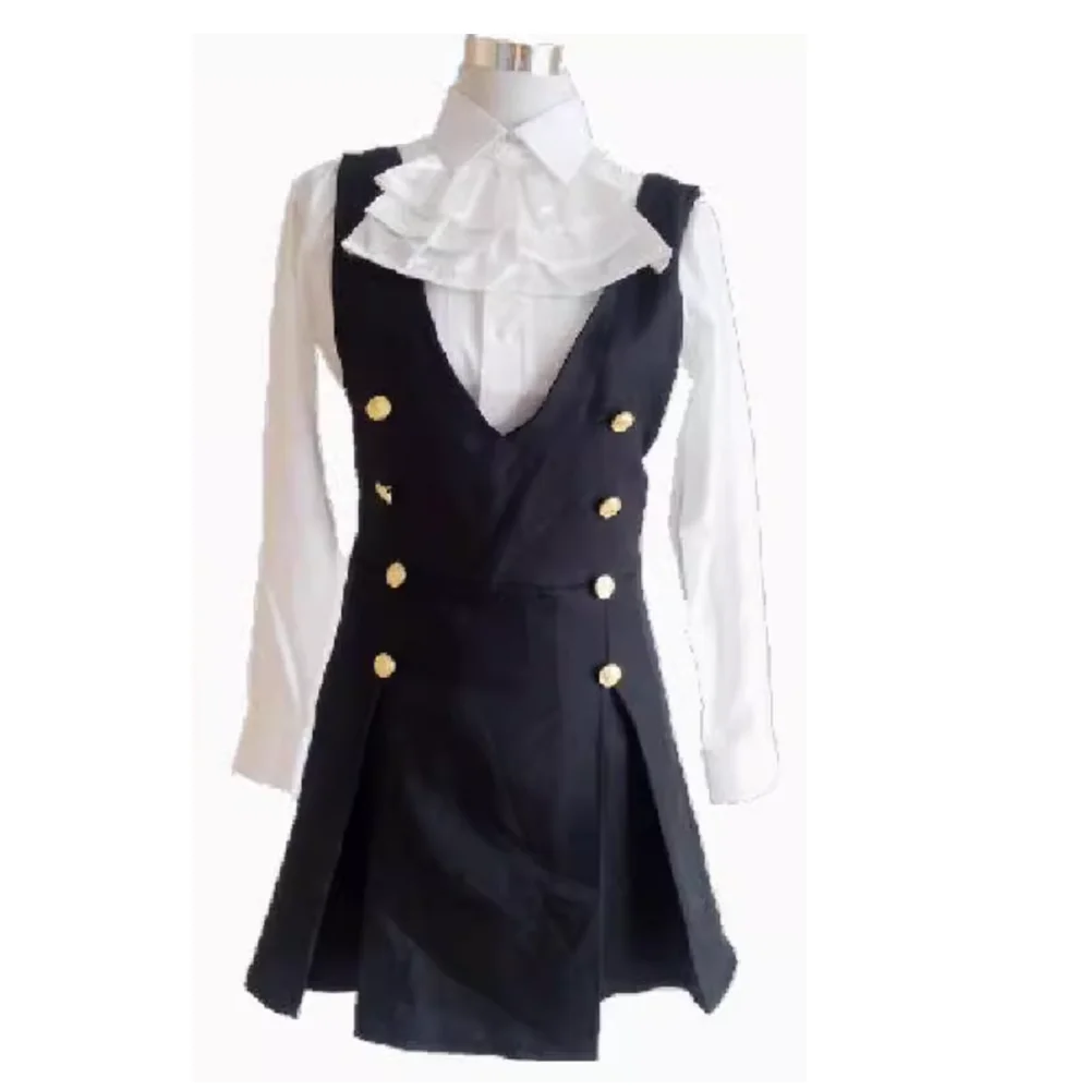 

Unisex Anime Cos Roromiya Karuta Cosplay Costumes Sets Suit Student Uniform Dress Custom Size