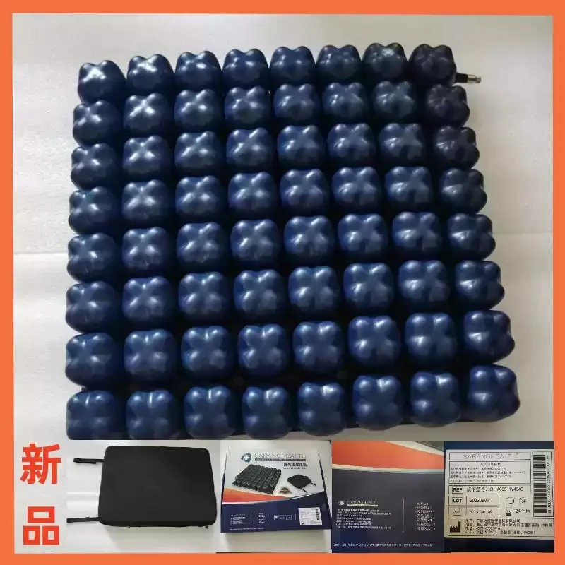 Inflatable Air Cell Wheelchair Cushion Pressure Relief Anti-Bedsore Seat Pad for Disabled Long Sitting, Multiple Sizes
