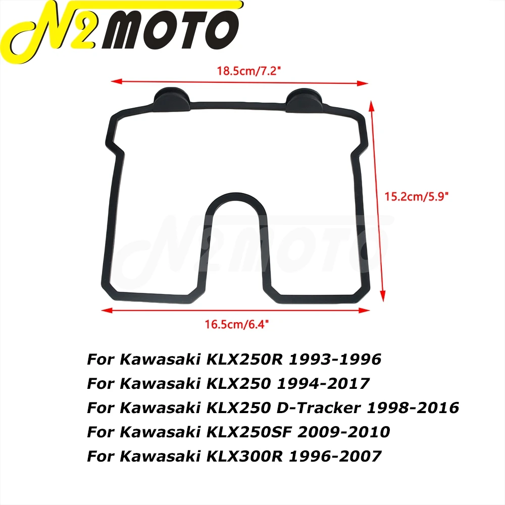 オートバイシリンダーヘッドカバーシールガスケットカワサキ KLX250R 93-96 KLX250 94-17 KLX250 D-トラッカー 98-16 KLX250SF KLX300R