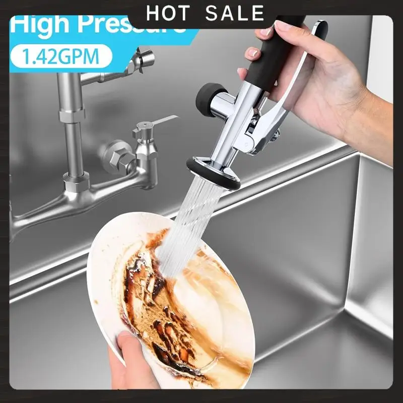 24-часовая доставка, смеситель для ополаскивания посуды, распылительная головка, латунная универсальная насадка для душа с соединением 1/2 дюйма, кухонная насадка для душа с фиксирующим кронштейном