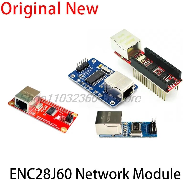 Mini ENC28J60 Ethernet LAN Network Adapter Module 51 AVR SPI PIC STM32 LPC SPI interface for arduino for Raspberry Pi