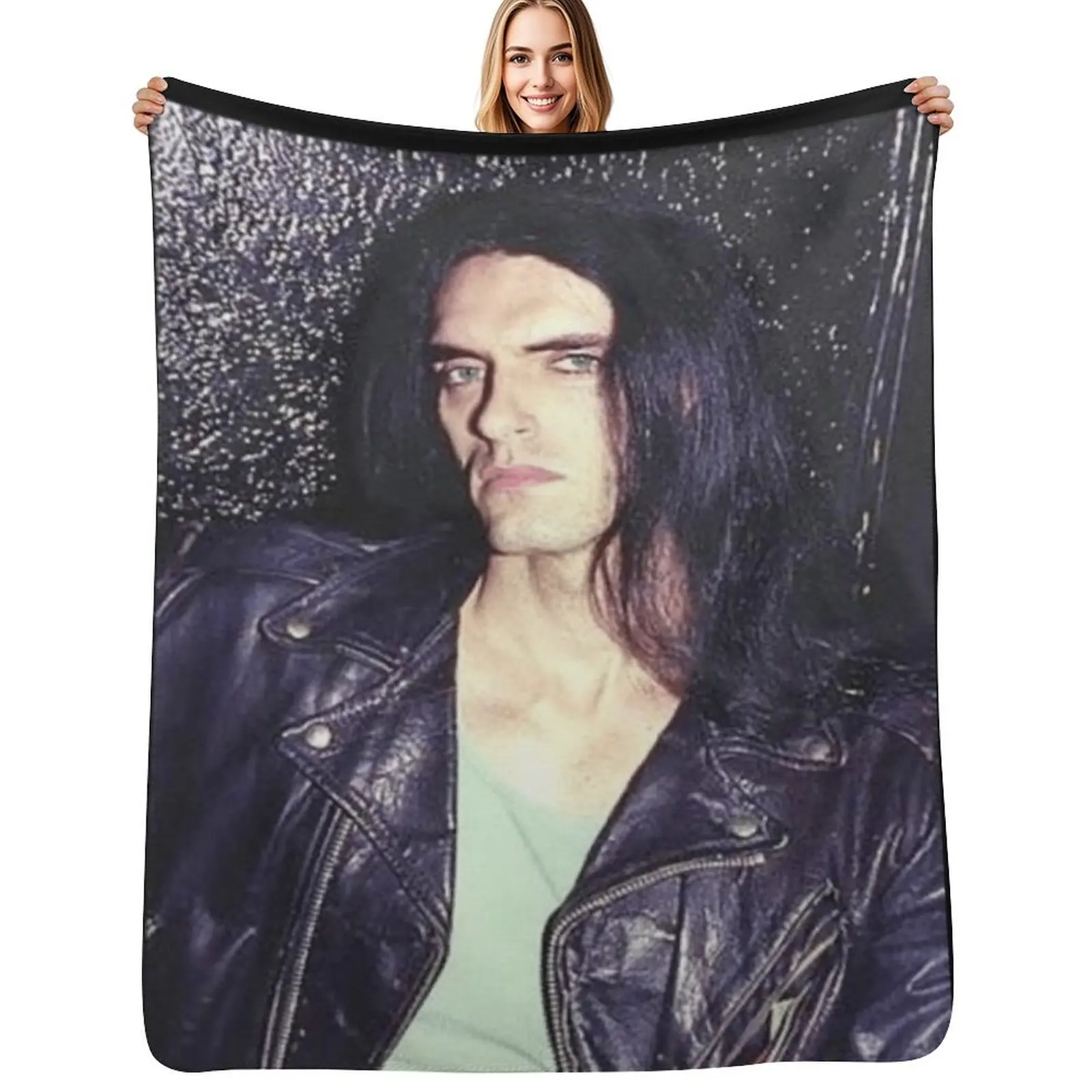 Peter Steele Throw Blanket Cozy Home Blanket Gift for Christmas Holiday