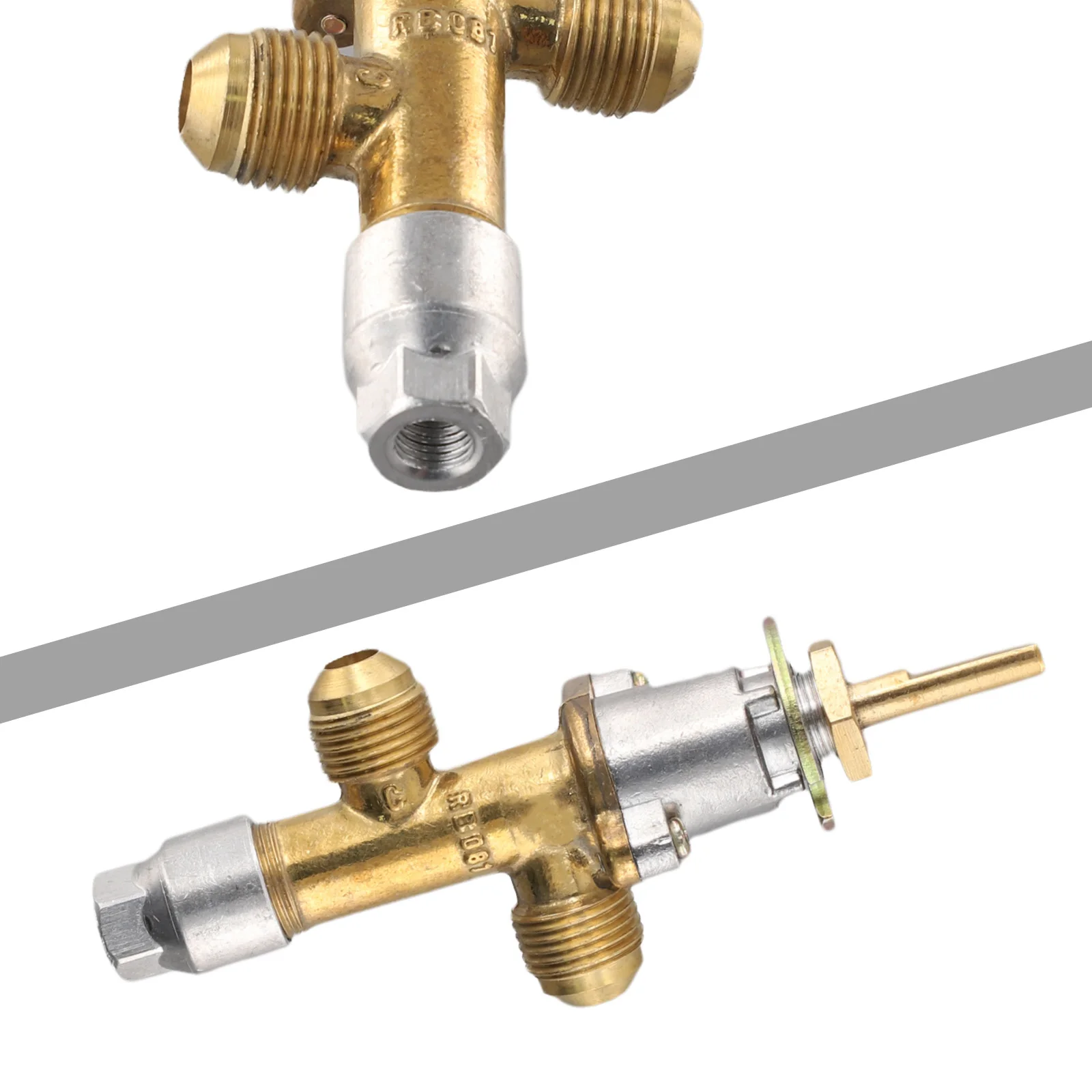 Firepit Gas Valve Gas Stove Control Kit Camping Stoves Efficient Gas Control High-quality Brass Material Optimal Safety