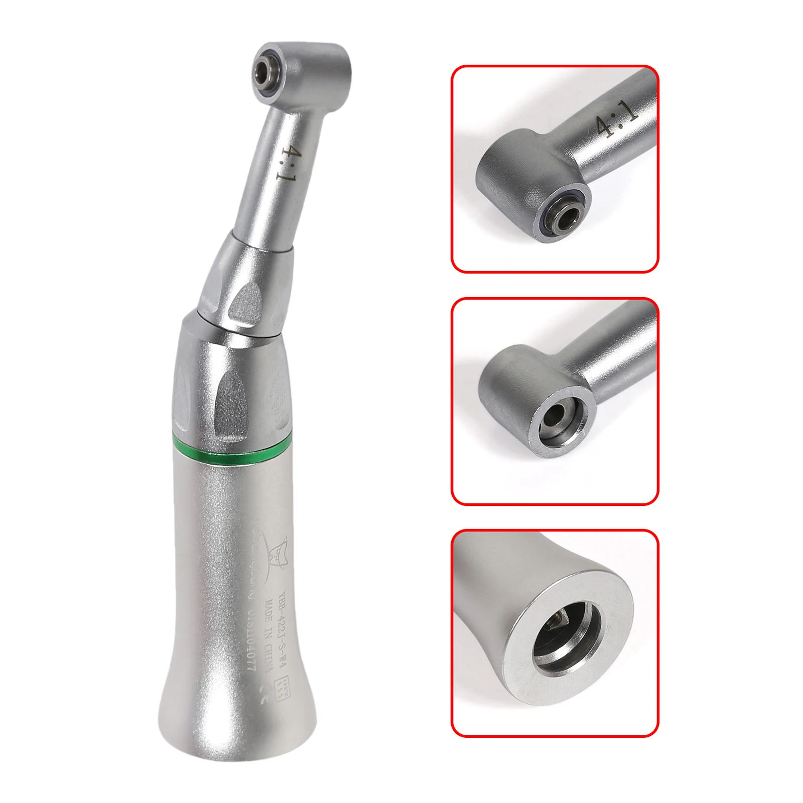 den tal 4 to 1 Reduction Interproximal Stripping Handpiece Sets Reciprocating IPR System Contra Angle Fits ISO E type