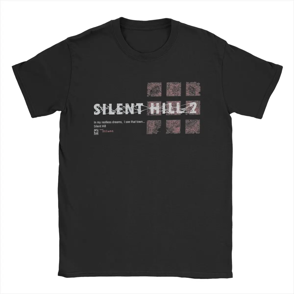 Men Silent Hill 2 In My Restless Dreams T Shirt 100% Cotton Clothing Crazy Short Sleeve O Neck Tee Shirt Printed T-Shirt