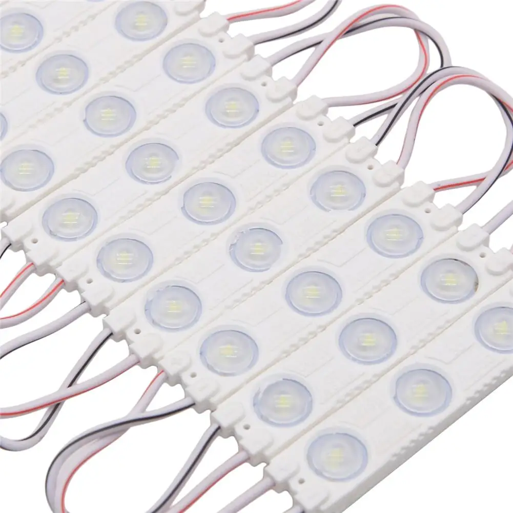 Lampada per insegne con striscia luminosa a 3 moduli impermeabile IP65 super luminosa - Illuminazione SMD 12V