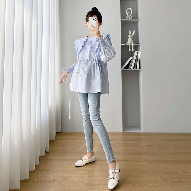 

Long Sleeve Shirts Womens Cotton Plaid Button Down Tops Slim Fit Gothic Emo Aesthetic Harajuku Streetwear Party Spring Wear