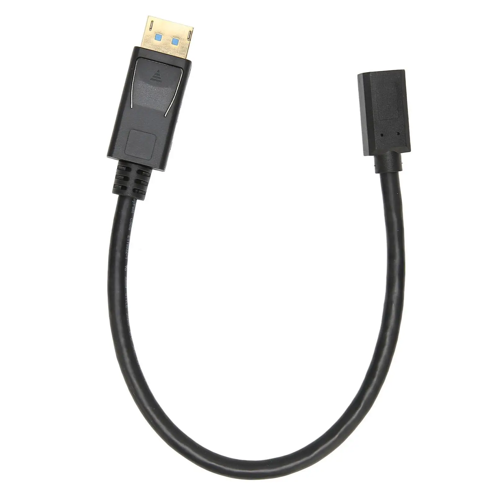 8K 60Hz DP Male to Mini DP Female Cable 30cm, 4K 144Hz, 32.4Gbps, DisplayPort 1.4 for PC