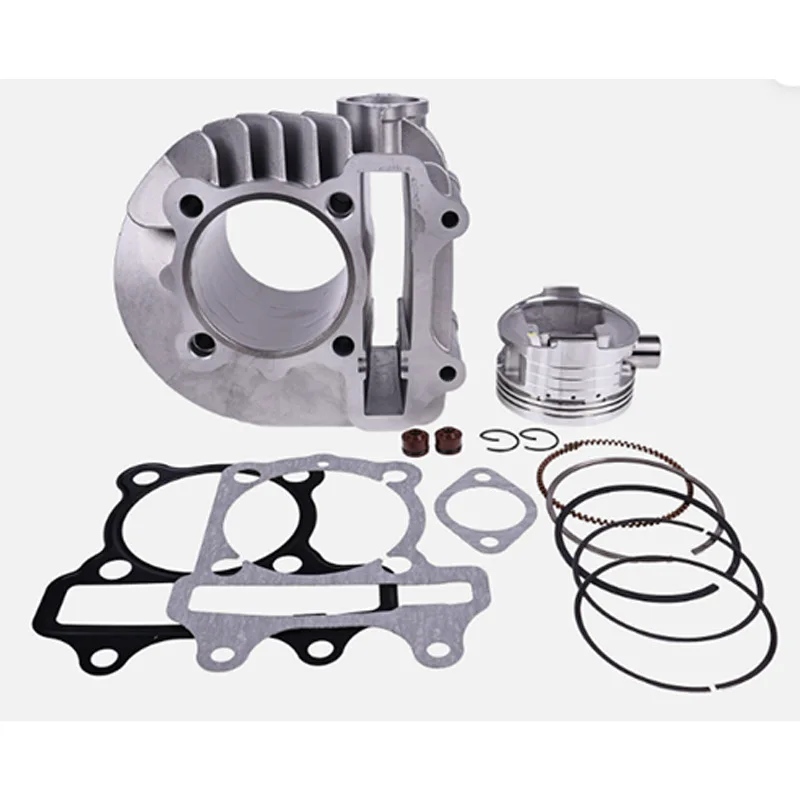 Cilindro de motor de motocicleta con pistón para scooter GY6 150CC 200CC 61mm Halma 150CC
