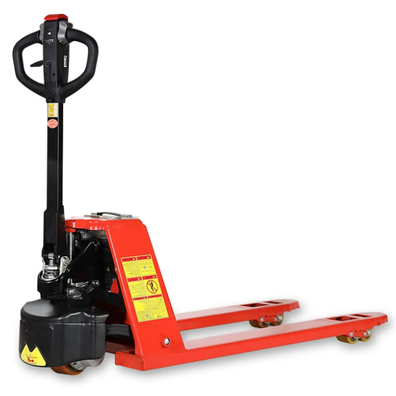 2 Ton Electric Pallet Truck with Lead-Acid Battery Solid Tire & ISO9001 Certified