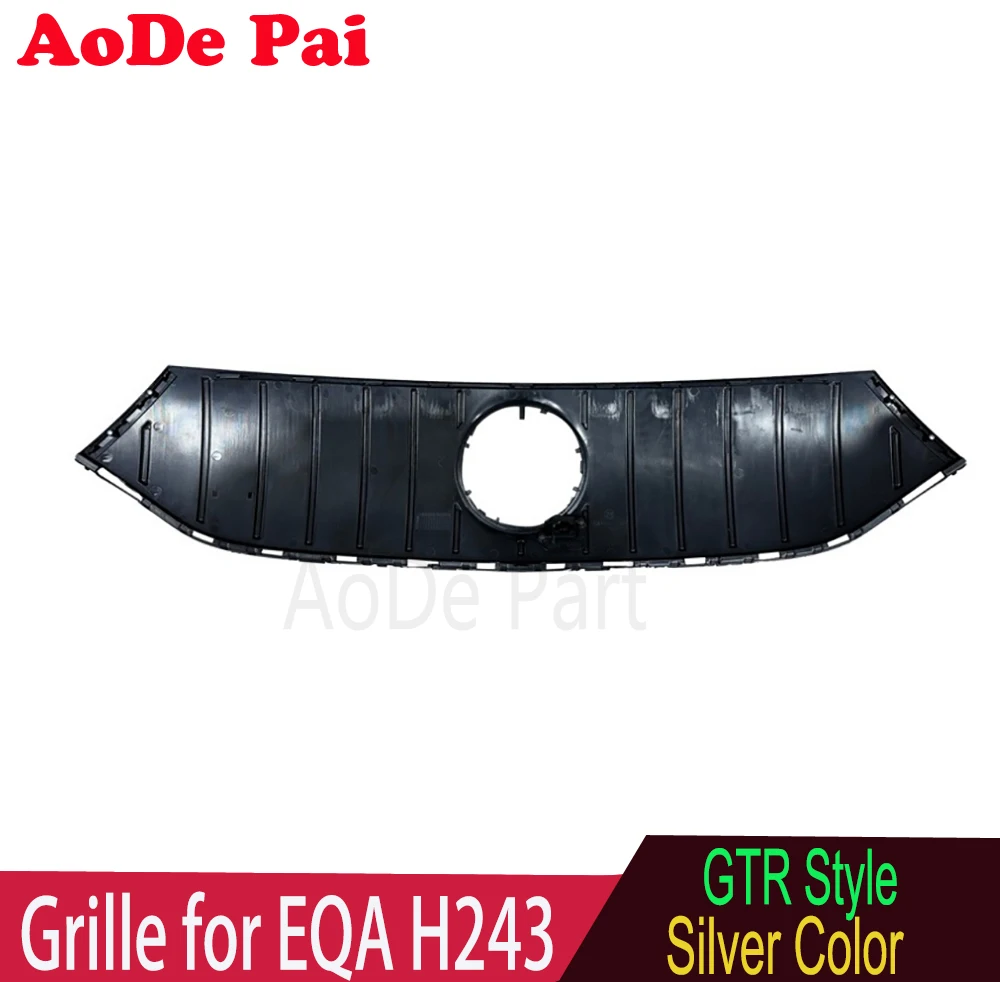 EQA Grille GTR Style Front Bumper Mesh Hood Grid for Mercedes EQA Class AMG H243 2022 2023 2024 EQA300 EQA260